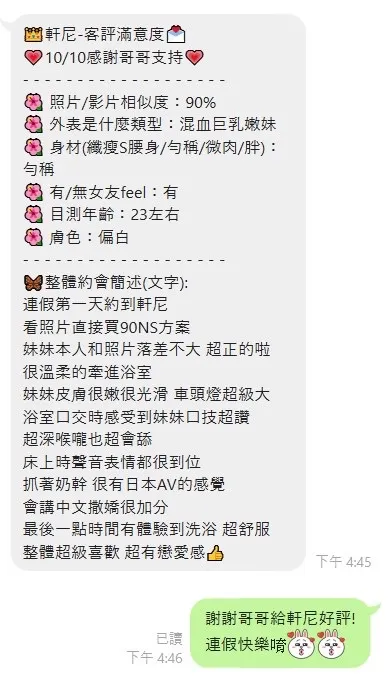 軒尼客人評論